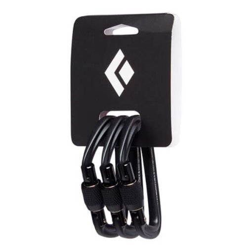 Mosqueton Hotforge Screwgate 3-Pack_negro
