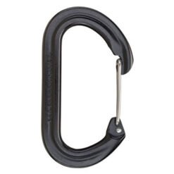 Mosqueton Ovalwire Carabiner_negro