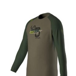 STRIPE CUBE LONG SLEEVE M PLAYERA MANGA LARGA PARA HOMBRE COLOR TURTLE/FOT