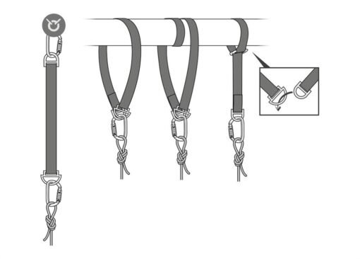 CONNEXION FIXE CINTA DE ANCLAJE 200CM - Imagen 2