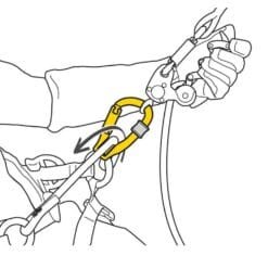Alternative view of POLEA ROLLCLIP Z SCREW-LOCK