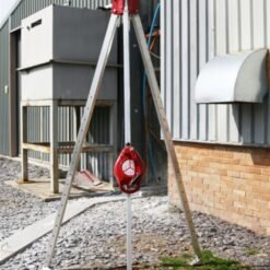 Alternative view of Cast Head Tripod 2 Pulley 2 Anchor – Red – No Webbing Strap