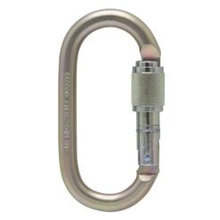 Mosquetón OVAL KEYLOCK TWISTLOCK 30KN