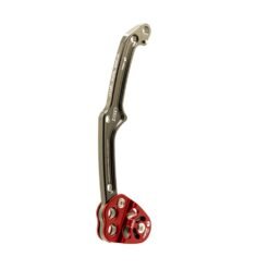 Squirrel Tether (CE) – Aluminium Rope Wrench Tether, Grey + Squirrel Pulley, Red (Bearings)
