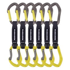 Mosquetón ALPHA SPORT QUICKDRAW LIME 12CM PACK