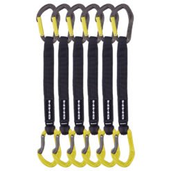 Mosquetón ALPHA SPORT QUICKDRAW LIME 25CM PACK