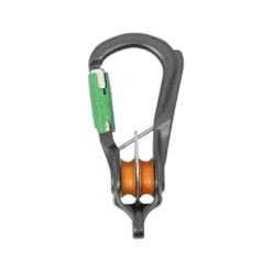 Mosquetón REVOLVER RIG TWIN LOCKSAFE GREY