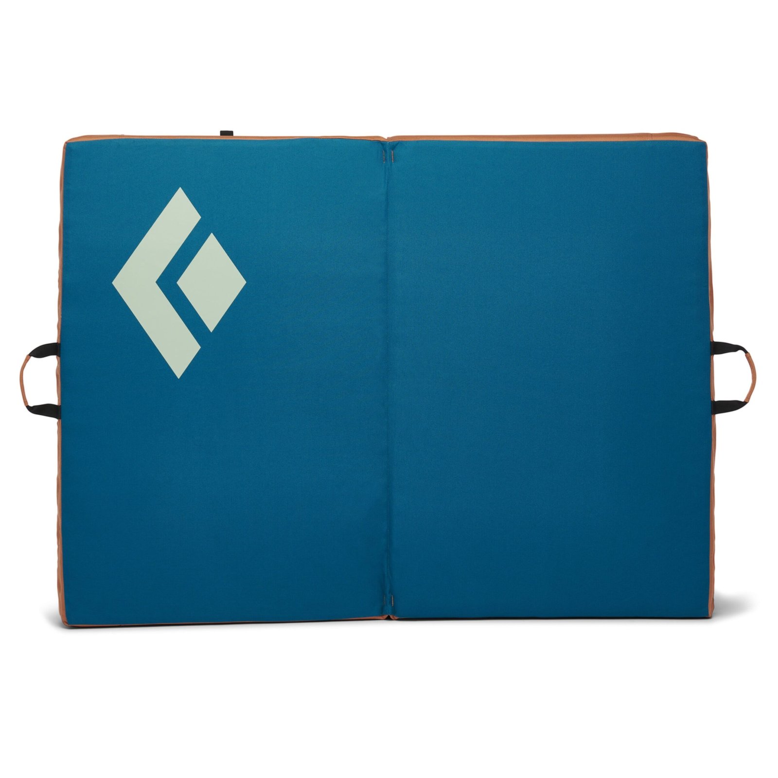 Crash pad Black Diamond Circuit abierto y extendido en el suelo
